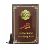 Bodysoul Sandalwood Wet Dhoop Batti 